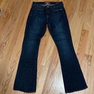 Lucky Brand Sophia Boot Cut Jeans Womens Sz 6 Medium Wash denim Western cowgirl